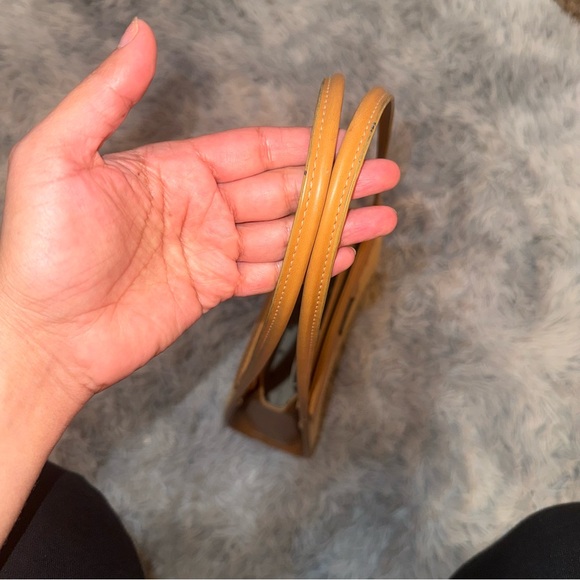 kate spade Natural Straw and Tan Shoulder Bag - Picture 6 of 9